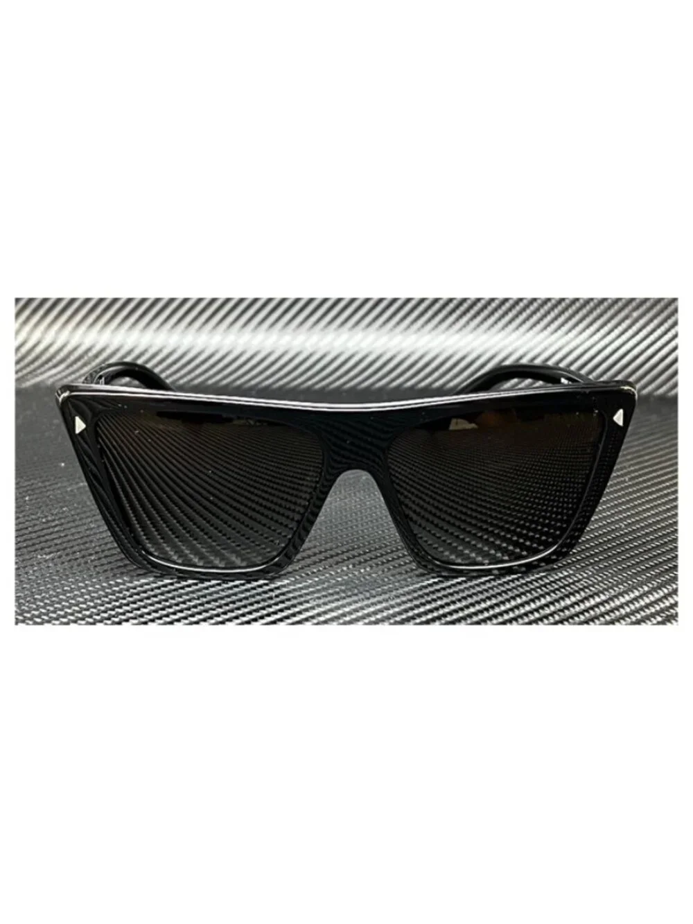 New PRADA Women Black Sunglasses 55-14-145
